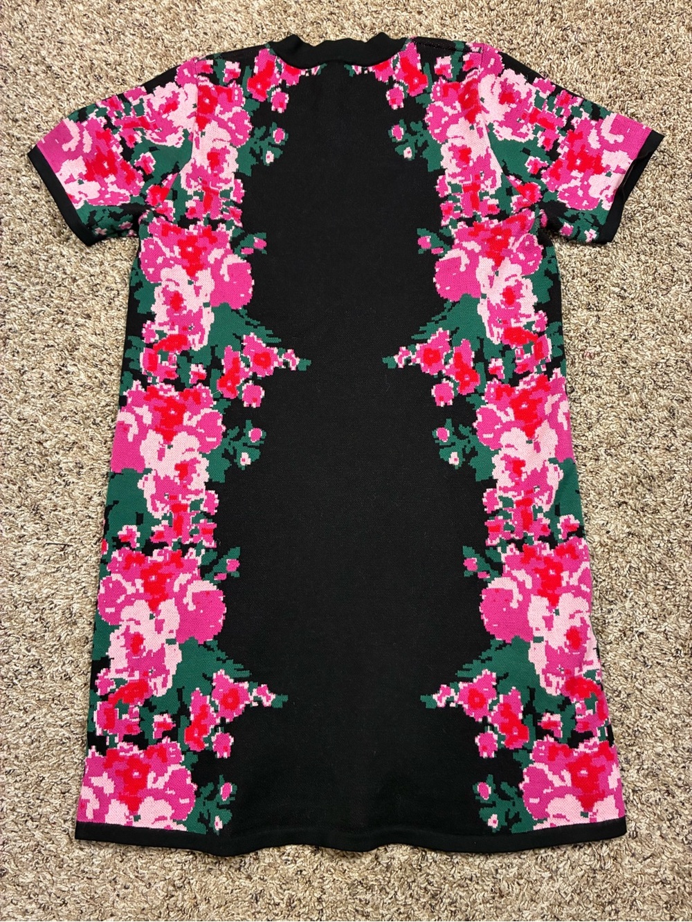 Tuckernuck Climbing Roses Marie Knit Jacquard Mini Dress - Picture 10 of 13